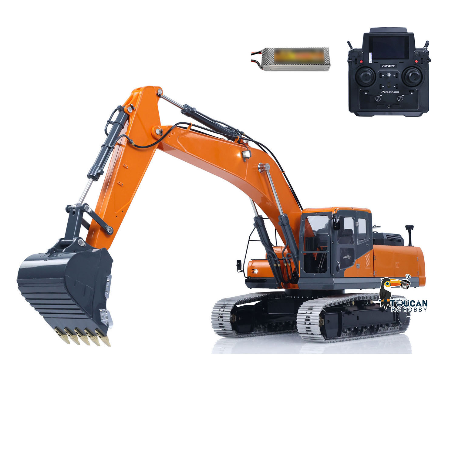 Rc Excavator Hobby - DX350LC LESU 1/14 RC Hydrauliczna Koparka