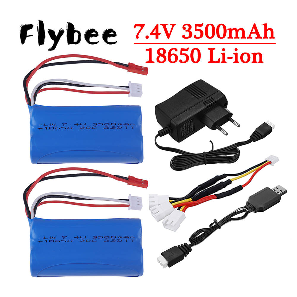 Rc Hobby Truck - Ulepszony akumulator litowo-jonowy 3000 mAh do