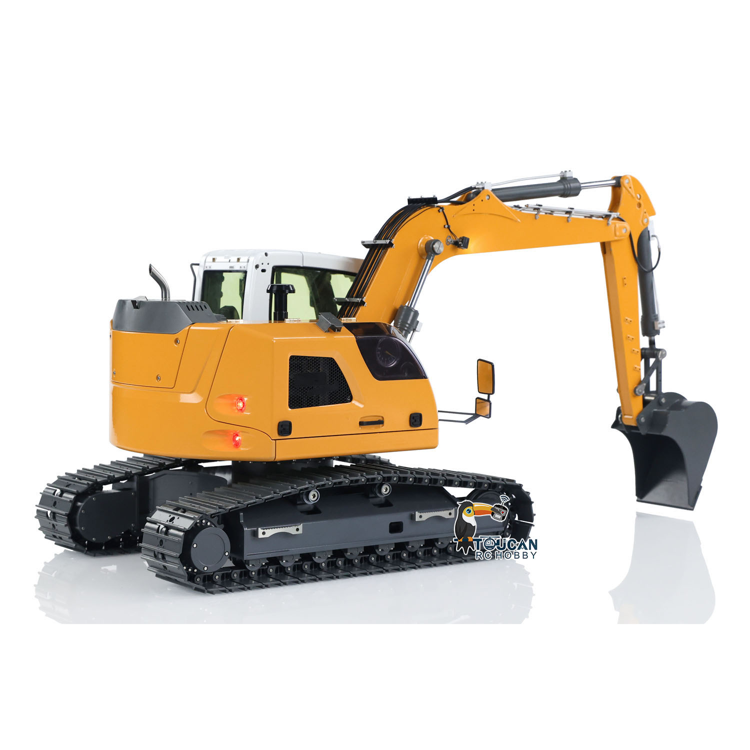 Metalowa koparka RC JDM-208 1/ – Rc Excavator Hobby recenzja i cena
