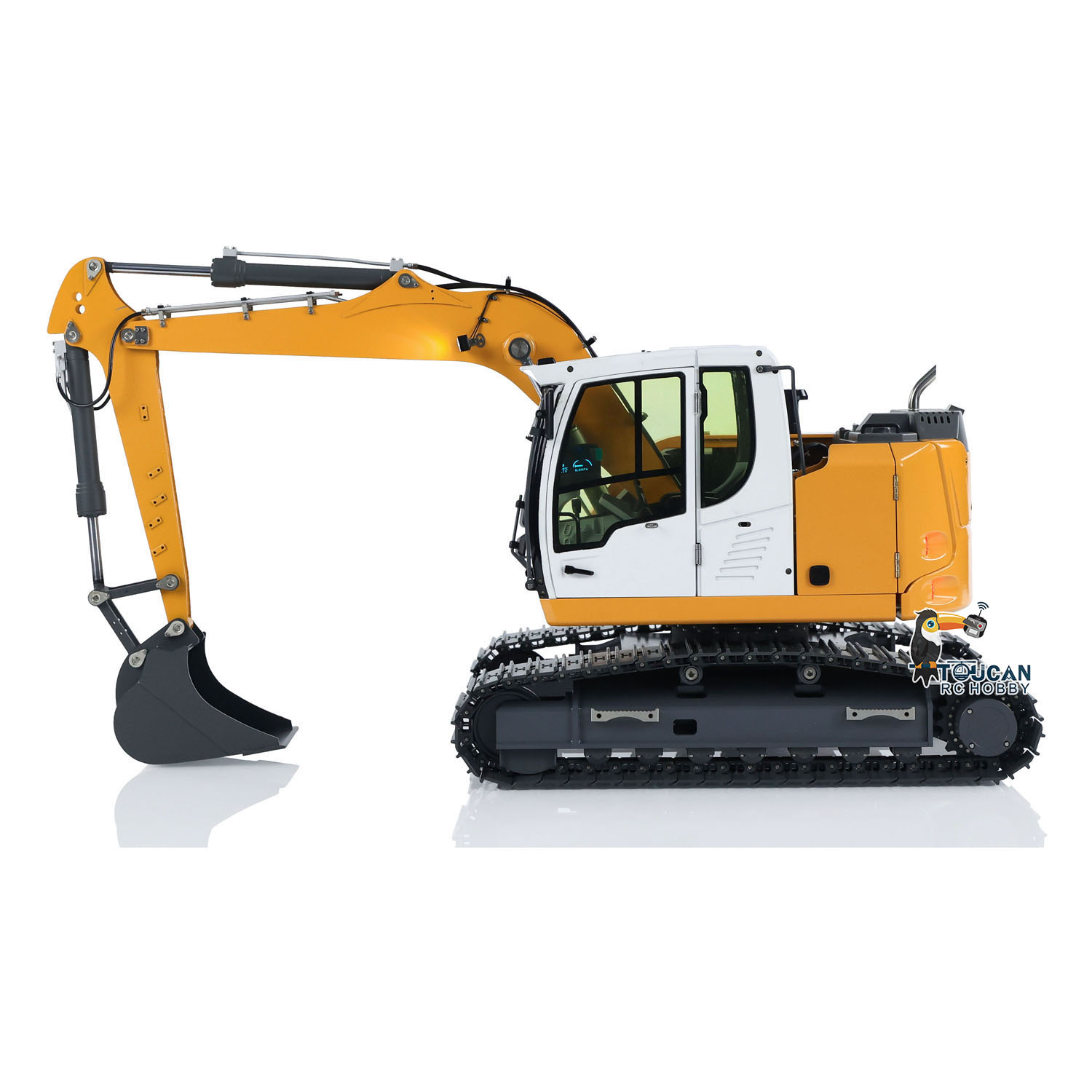 Metalowa koparka RC JDM-208 1/ – Rc Excavator Hobby recenzja i cena