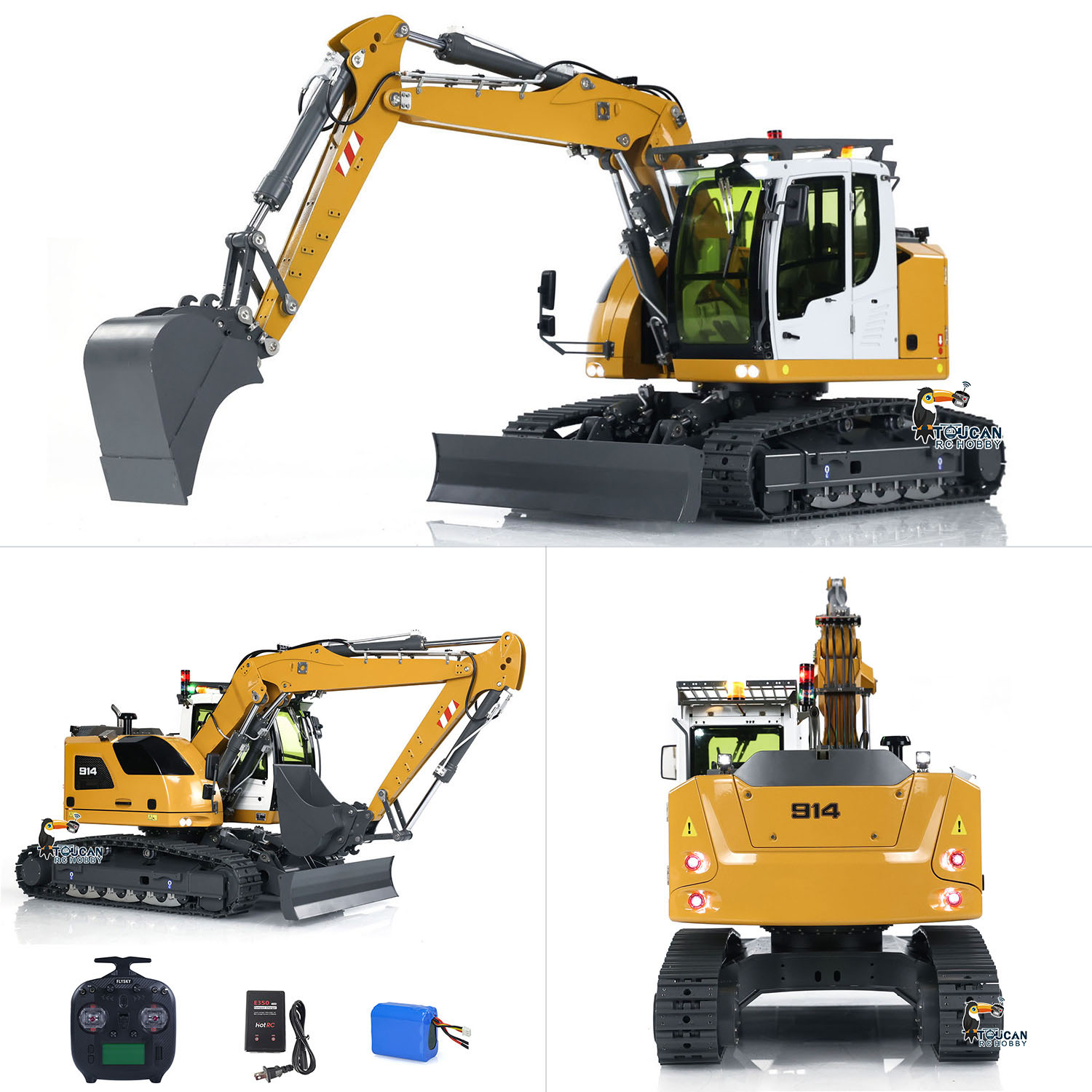 914 CUT Model Koparka Hydrauli – Rc Excavator Hobby recenzja i cena