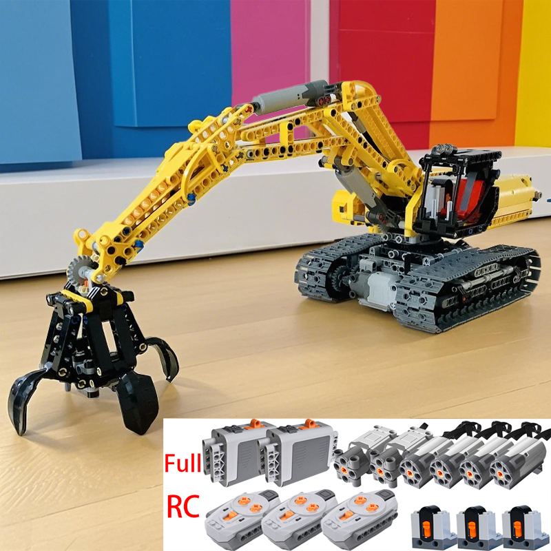 Koparka MOC Pełna Wersja RC Te – Rc Excavator Hobby recenzja i cena